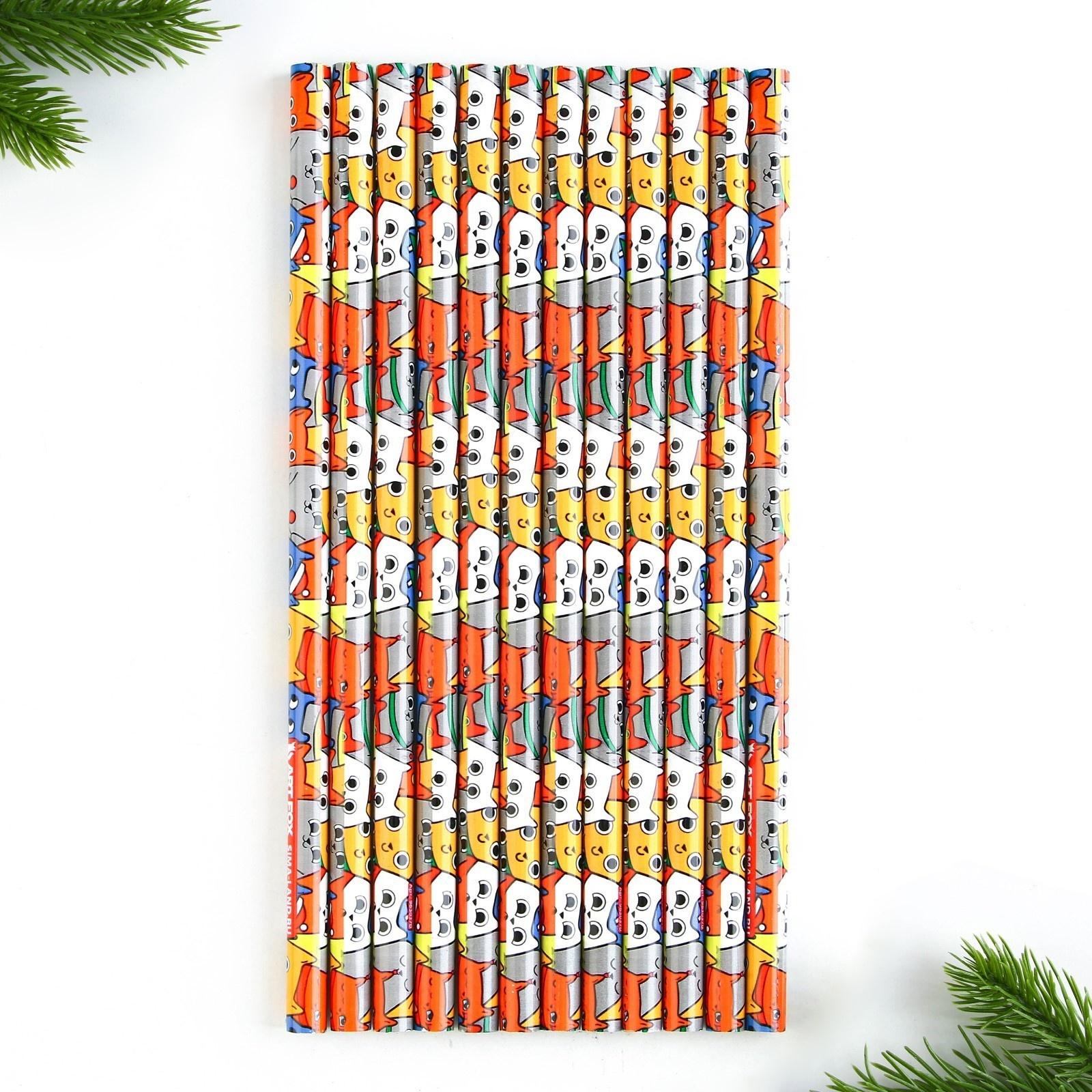 Карандаш чернографитный «Весёлый Новый год»