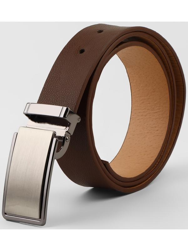 Пряжка для ремня, автоматическая, 7,8 × 3,5 см, цвет чёрный никель