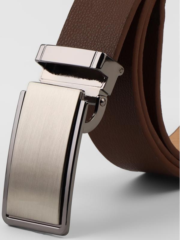 Пряжка для ремня, автоматическая, 7,8 × 3,5 см, цвет чёрный никель