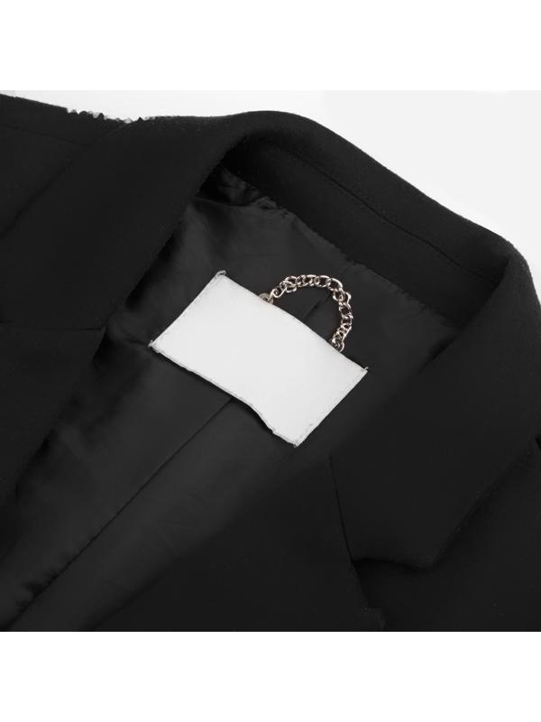 Цепочка для одежды, 0,9 × 10 см, цвет серебряный