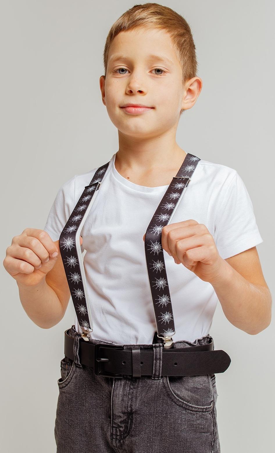 Карнавальные подтяжки «Паучий мир»