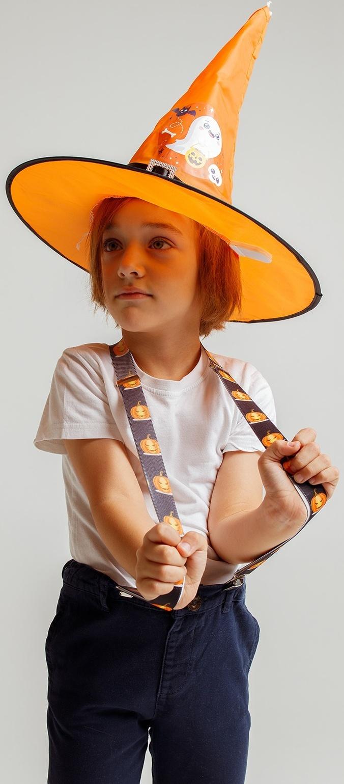 Карнавальные подтяжки «Жуткие тыковки»