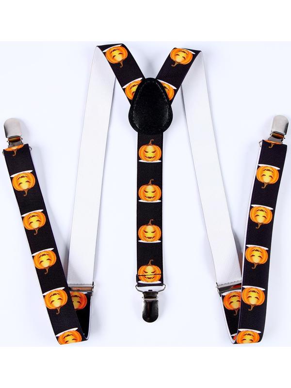Карнавальные подтяжки «Жуткие тыковки»