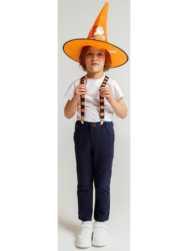 Карнавальные подтяжки «Жуткие тыковки»