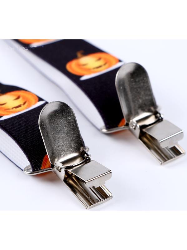 Карнавальные подтяжки «Жуткие тыковки»