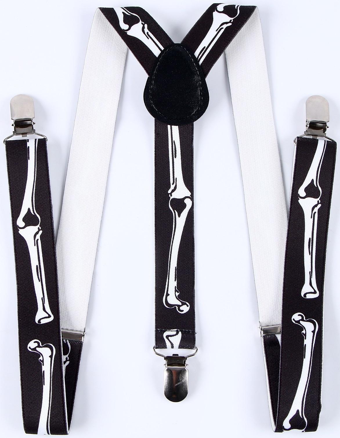 Карнавальные подтяжки «Скелетошка»