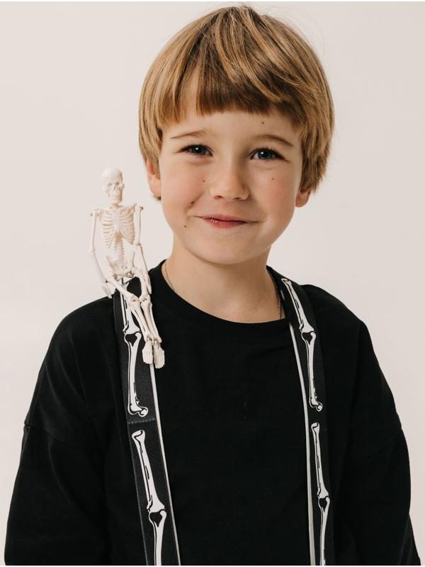 Карнавальные подтяжки «Скелетошка»