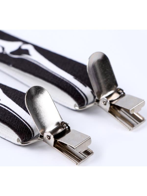 Карнавальные подтяжки «Скелетошка»