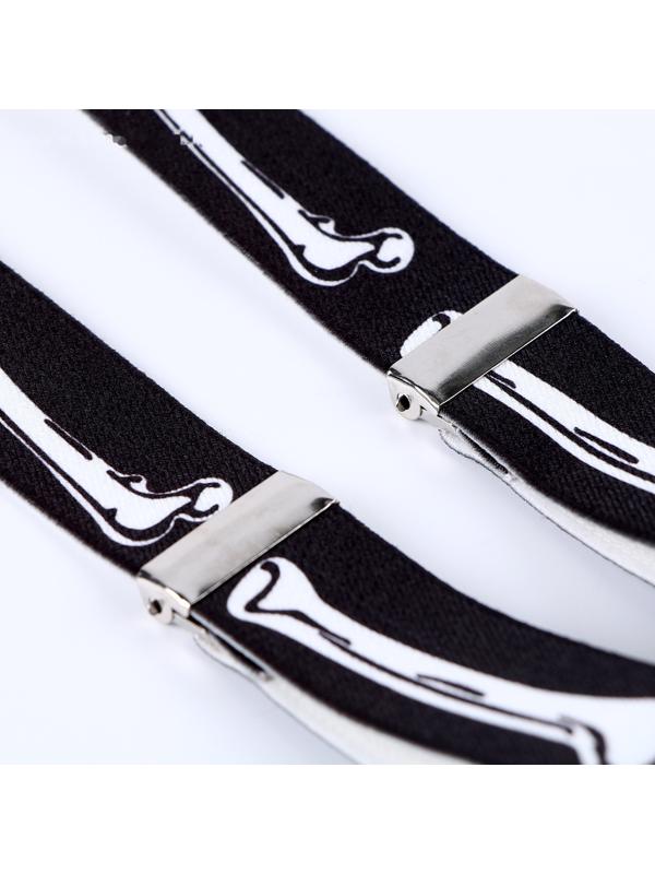 Карнавальные подтяжки «Скелетошка»