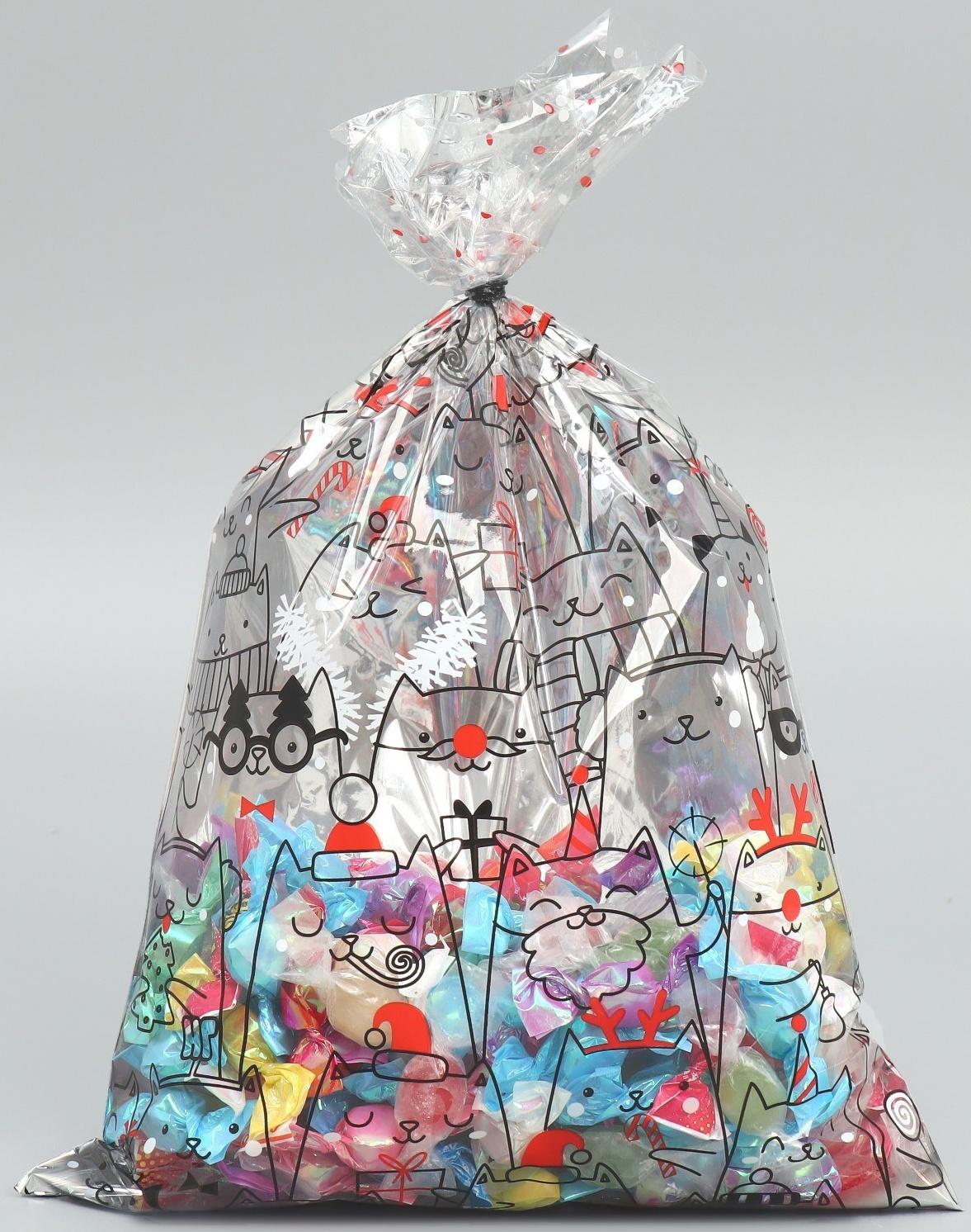 Пакет пластиковый «Киса», 20 × 30 см