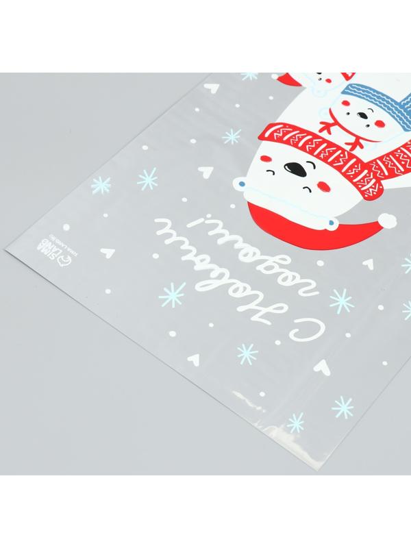 Пакет пластиковый «Тепла и уюта», 20 × 30 см