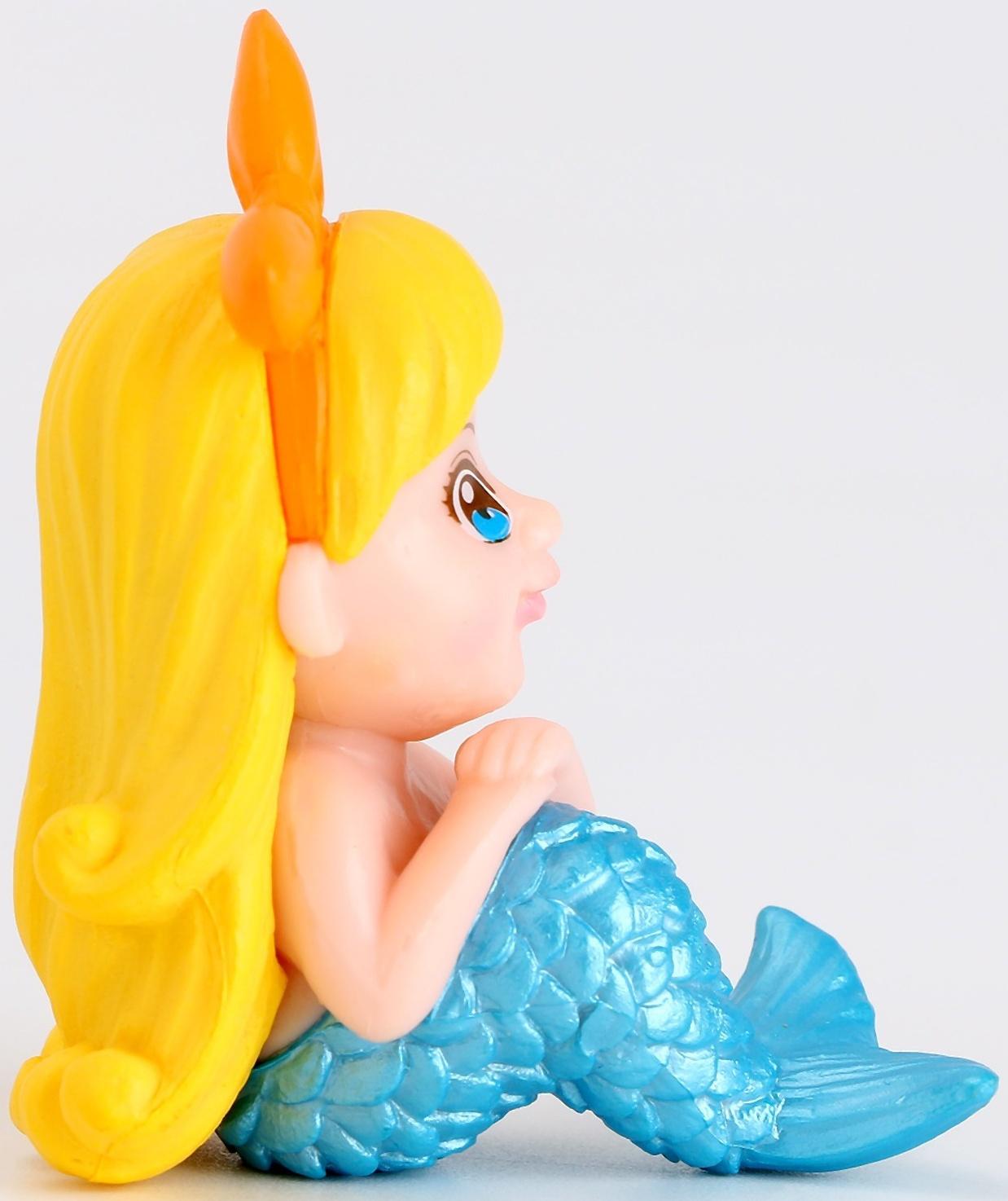 Миниатюра кукольная «Юная русалочка»