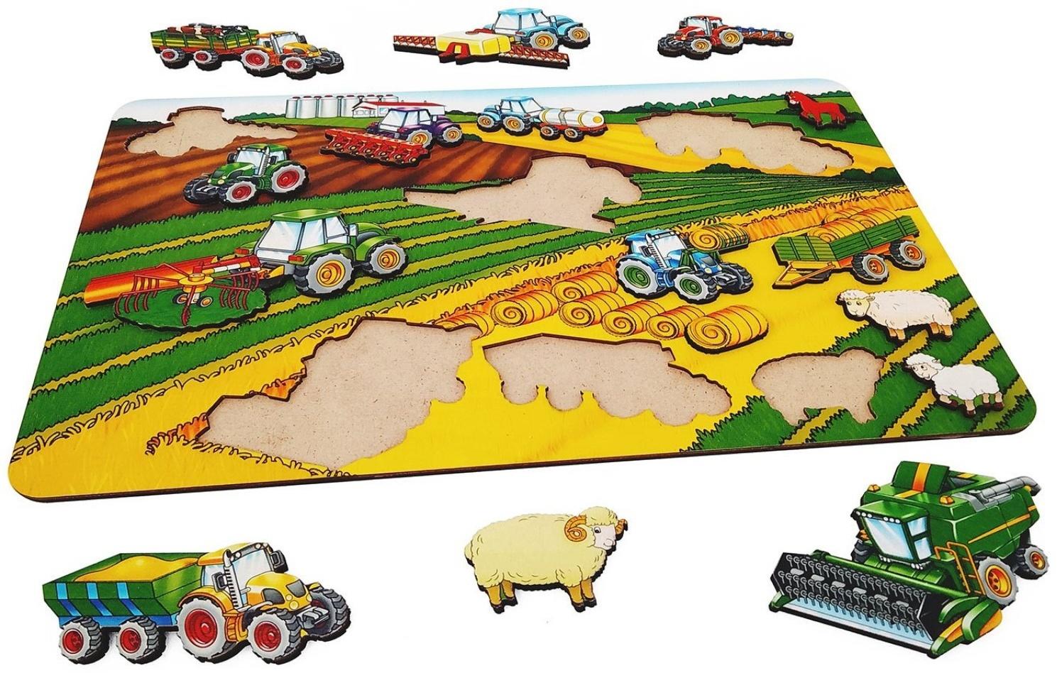 Рамка-вкладыш «Сельхозтехника» 16 деталей