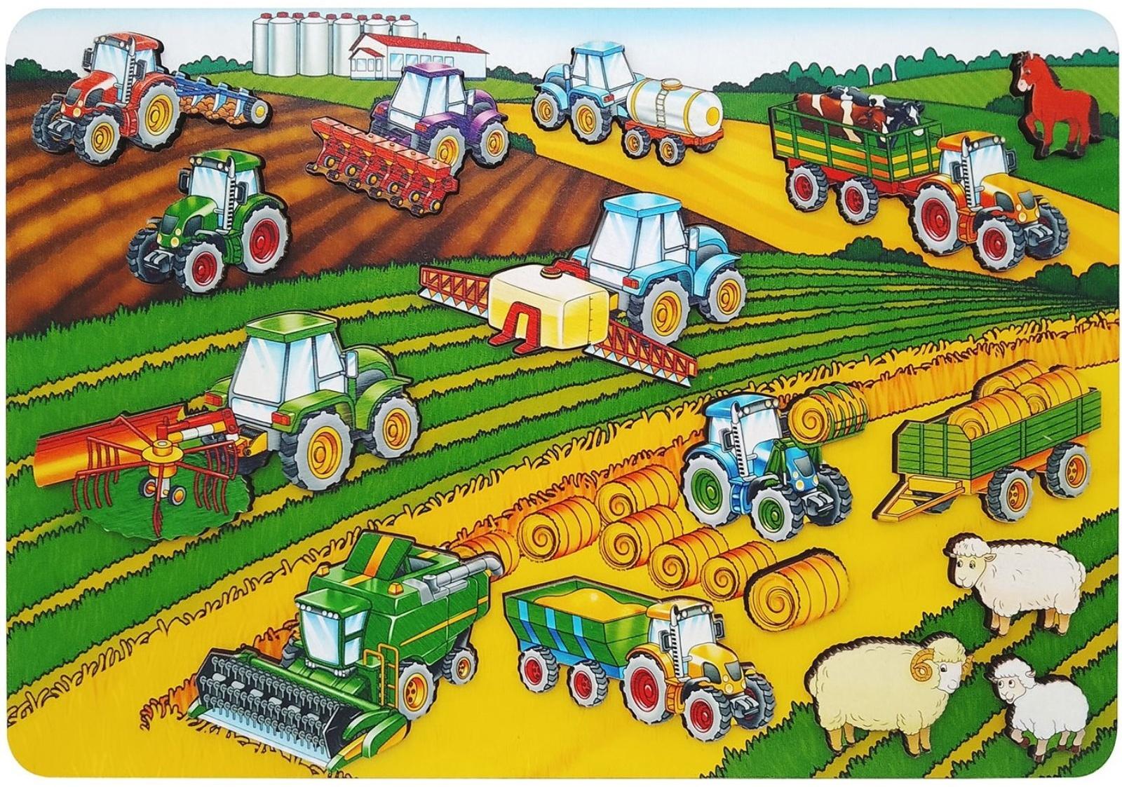 Рамка-вкладыш «Сельхозтехника» 16 деталей