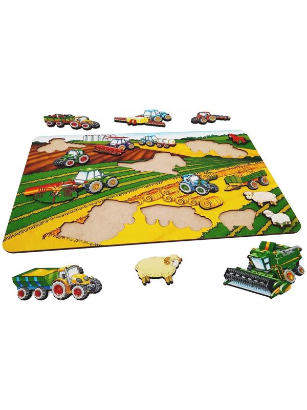 Рамка-вкладыш «Сельхозтехника» 16 деталей