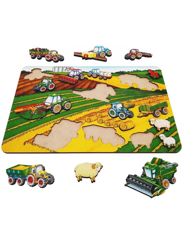 Рамка-вкладыш «Сельхозтехника» 16 деталей