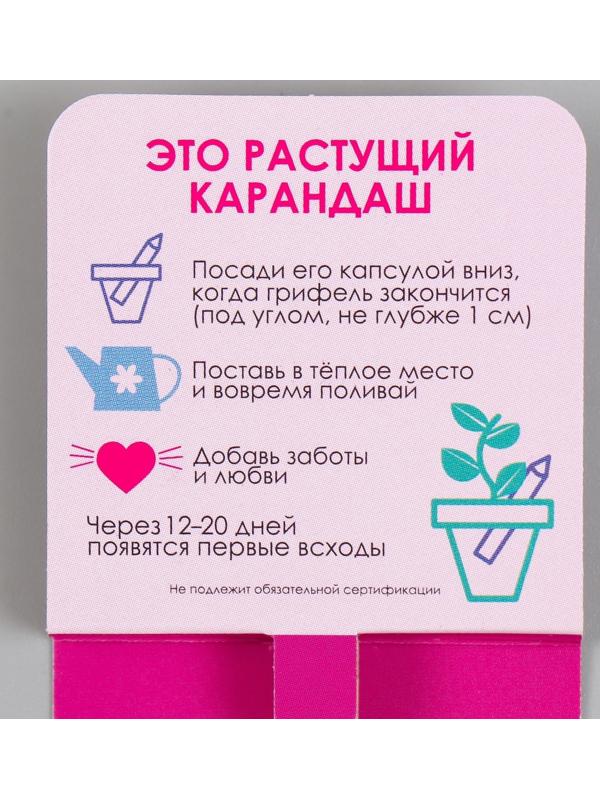 Растущие подарочные карандаши mini Вдохновение природы 