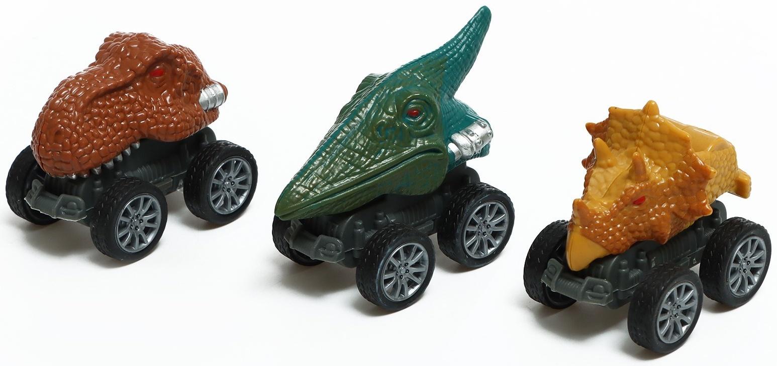 Грузовик «Дино перевозчик», 3 машины, станция запуска, аксессуары