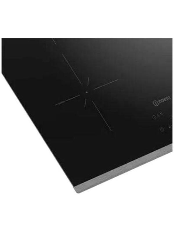 Варочная поверхность Indesit IS 41Q60 FX, индукционная, 4 конфорки, сенсор, чёрная