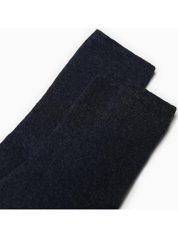 Носки женские шерстяные, цвет серый, размер 23