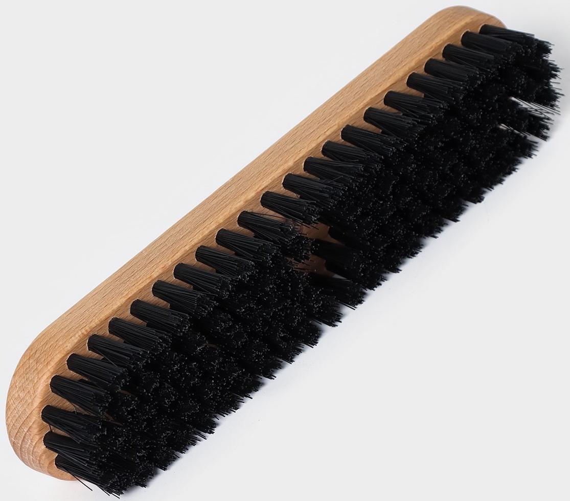 Щётка-шробер, 280×50×16 мм, 108 пучков, бук, синтетический ворс 24 мм