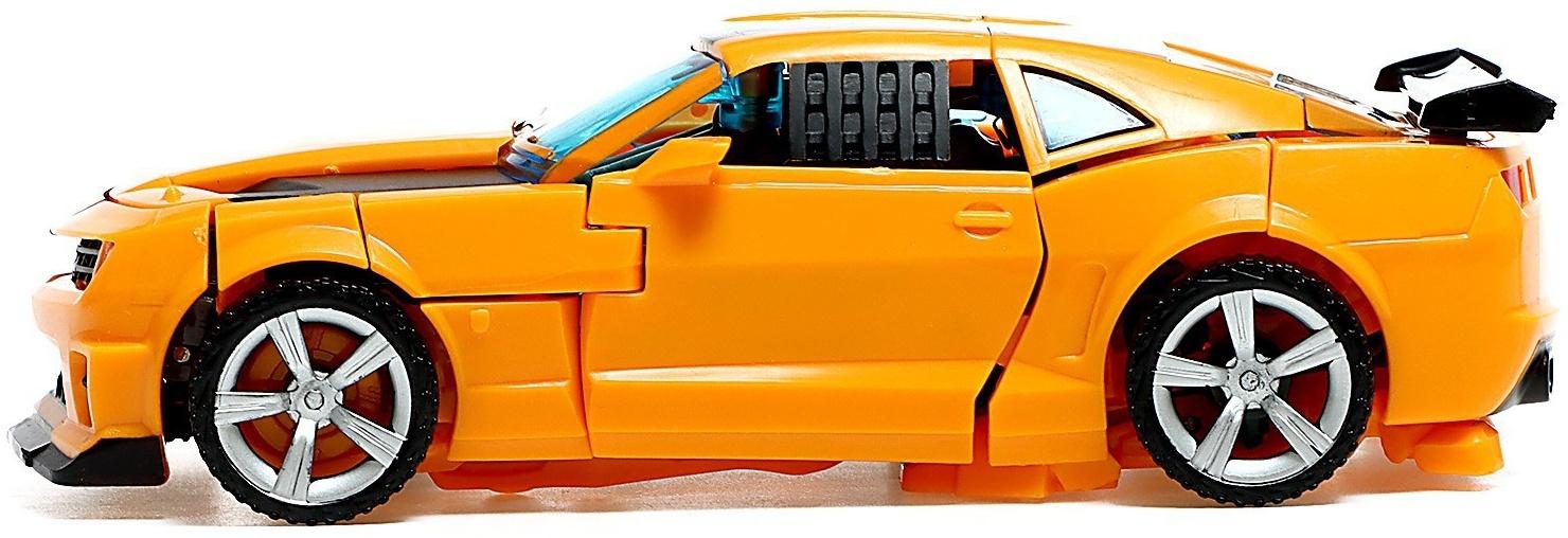 Робот «Автобот», трансформируется, с оружием, цвет оранжевый