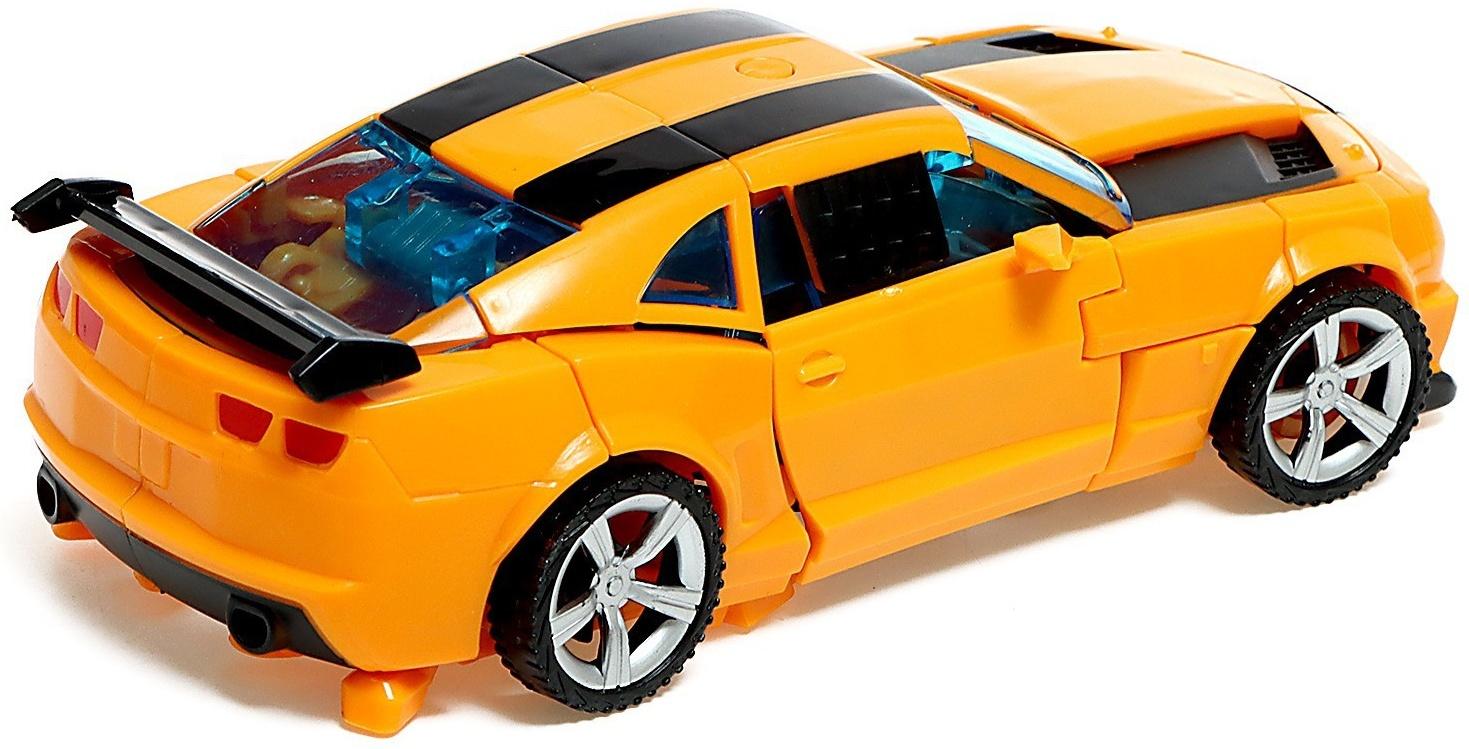 Робот «Автобот», трансформируется, с оружием, цвет оранжевый