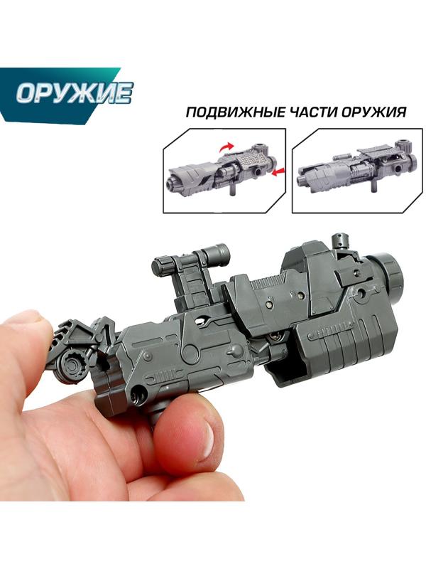 Робот «Автобот», трансформируется, с оружием, цвет оранжевый