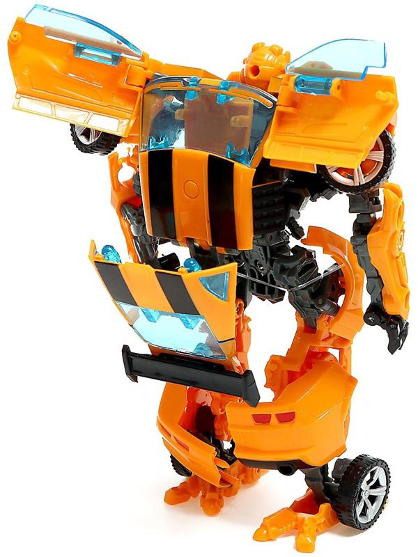 Робот «Автобот», трансформируется, с оружием, цвет оранжевый