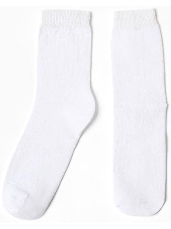 Носки женские, цвет белый, размер 23