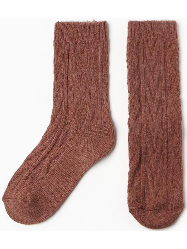 Термоноски женские MINAKU, цв. кирпичный, р-р 36-39