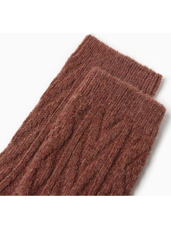 Термоноски женские MINAKU, цв. кирпичный, р-р 36-39