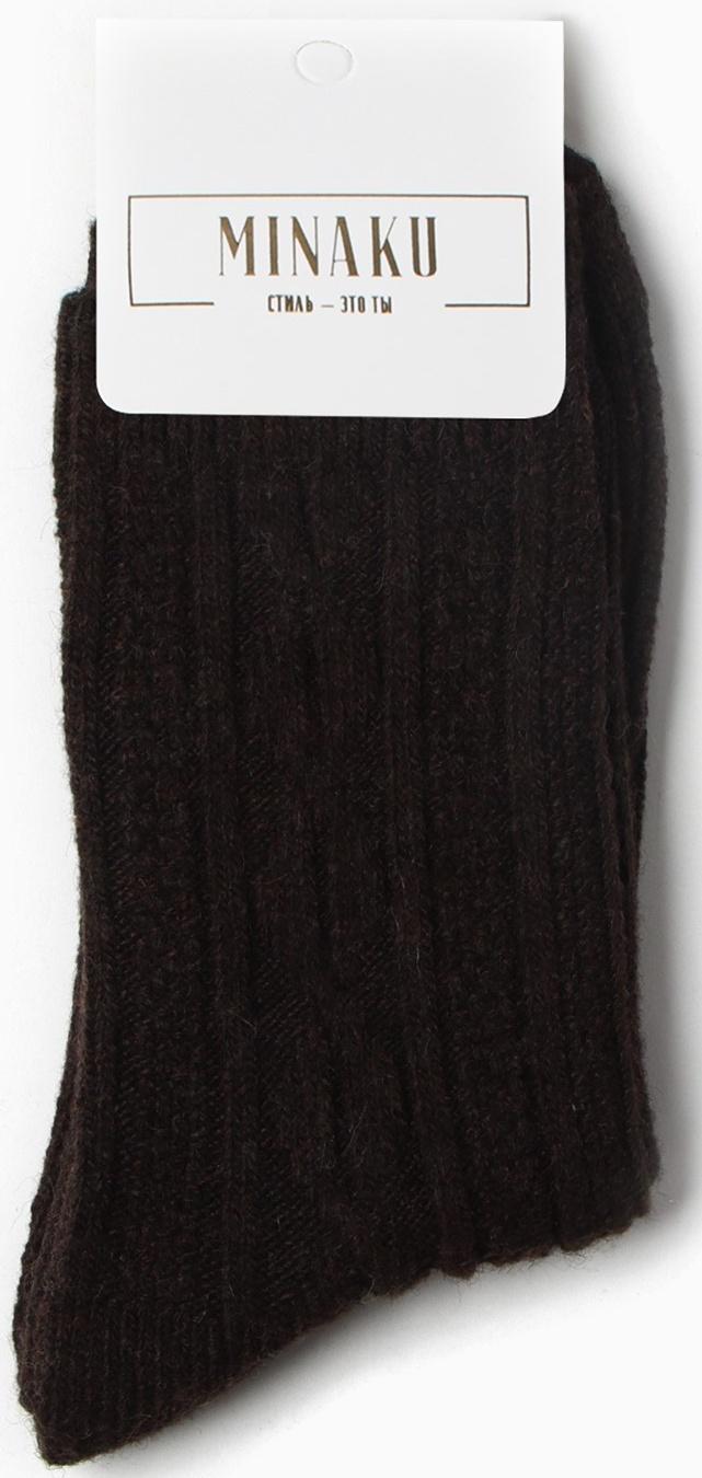 Термоноски мужские MINAKU, цв. коричневый, р-р 41-47