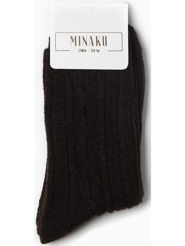 Термоноски мужские MINAKU, цв. коричневый, р-р 41-47