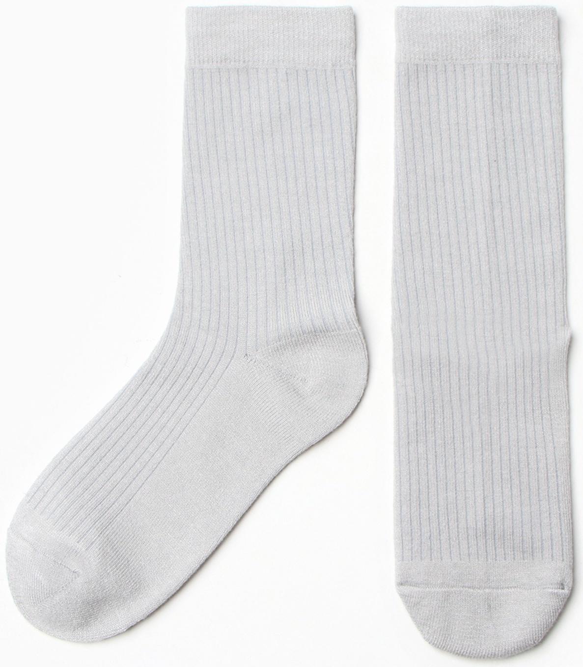 Носки женские длинные MINAKU, цв. светло-серый, р-р 36-39