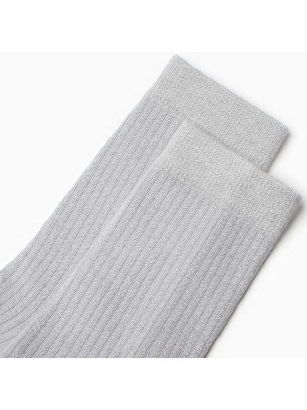 Носки женские длинные MINAKU, цв. светло-серый, р-р 36-39