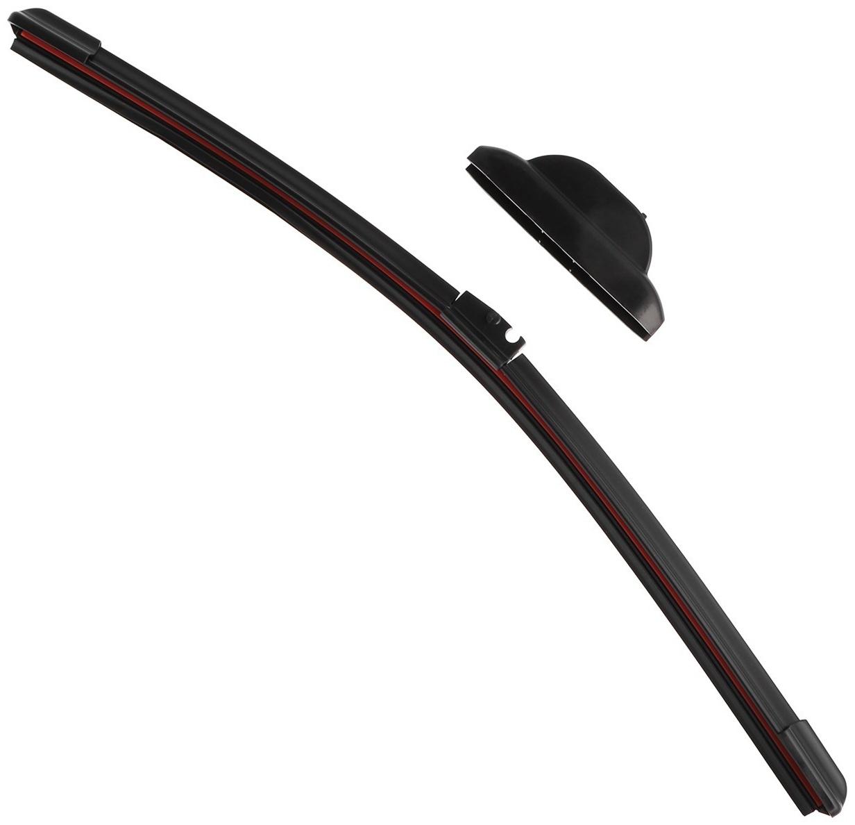 Щётка стеклоочистителя CARTAGE 16/400 мм, бескаркасная, двойное полотно