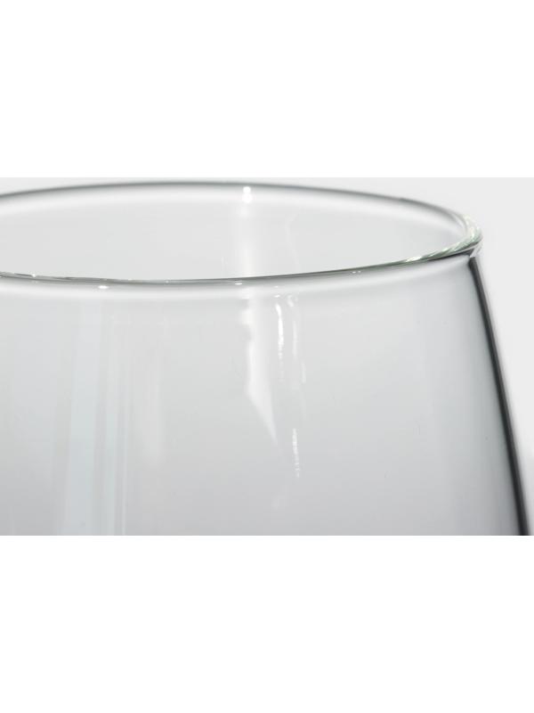 Кружка стеклянная с фигуркой на дне «Серен» мишка, 350 мл