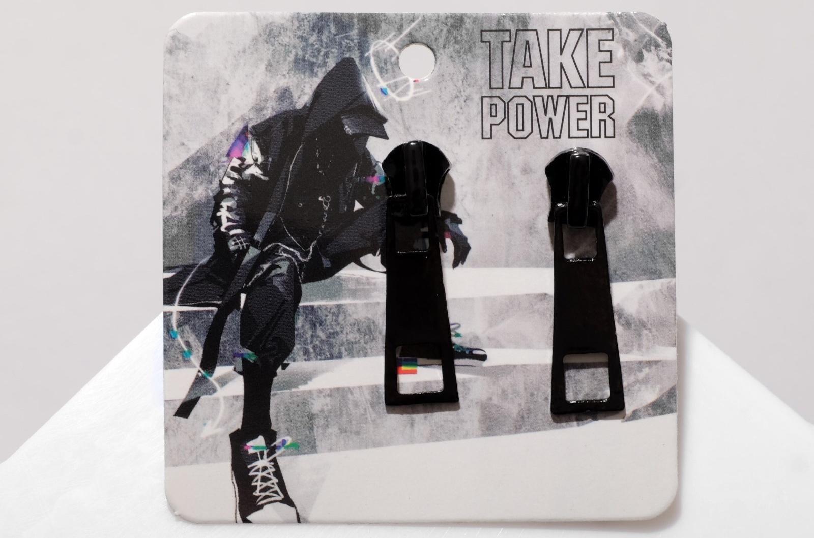 Серьги металл 