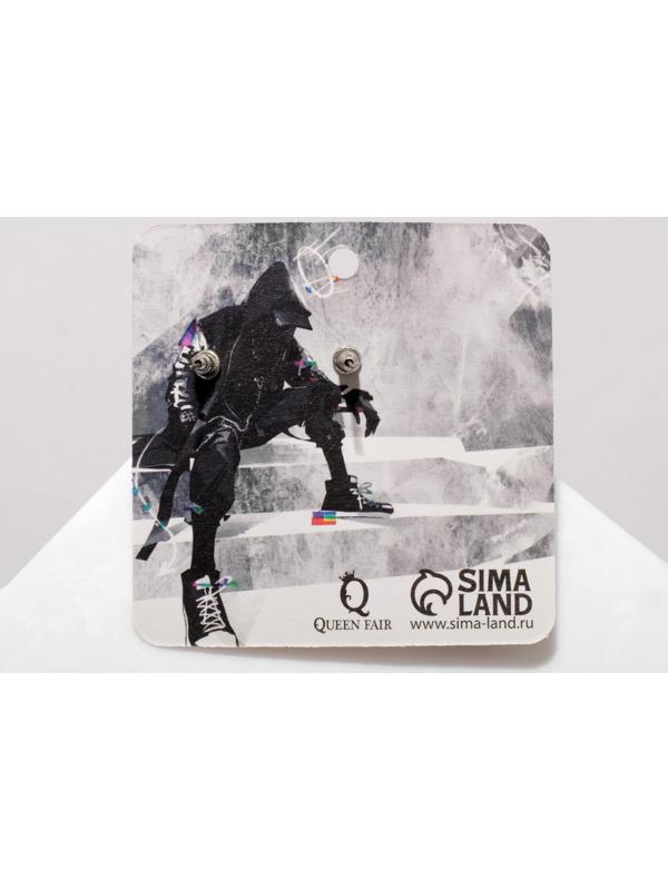 Серьги металл 