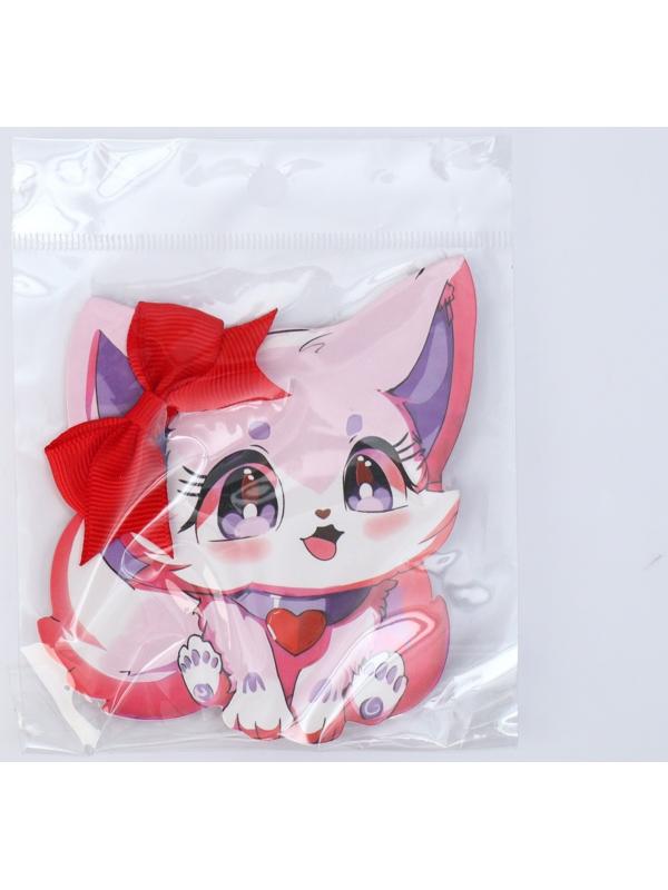 Резинка-бант на подложке 