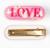 Заколка для волос LOVE, 4.5 х 1.5 см