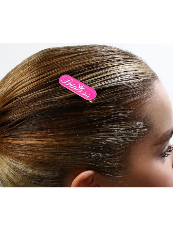 Заколка для волос Princess, 4.5 х 1.5 см