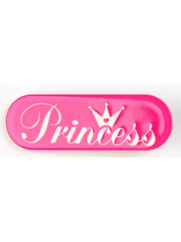 Заколка для волос Princess, 4.5 х 1.5 см