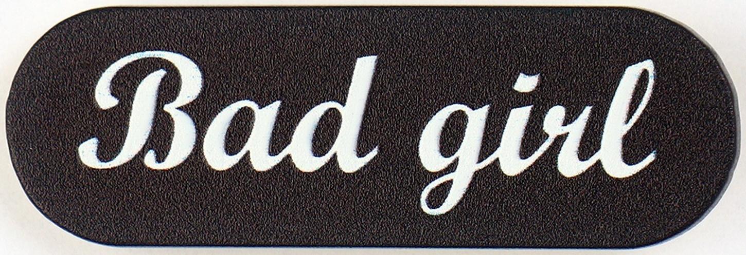 Заколка для волос Bad girl, 4.5 х 1.5 см