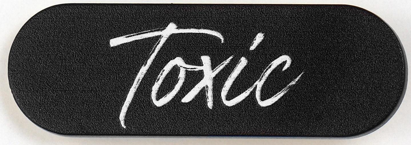 Заколка для волос Toxic, 4.5 х 1.5 см