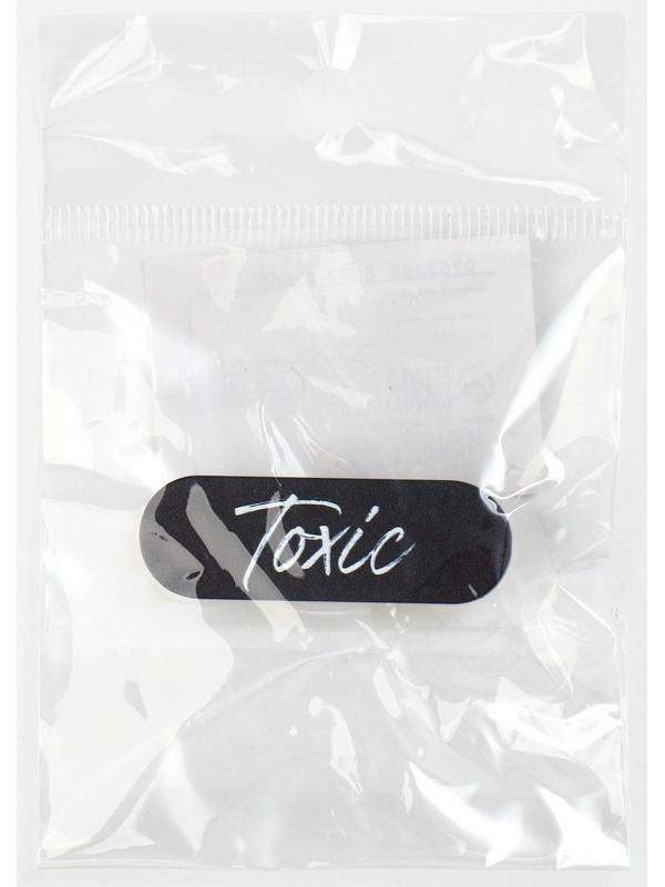 Заколка для волос Toxic, 4.5 х 1.5 см
