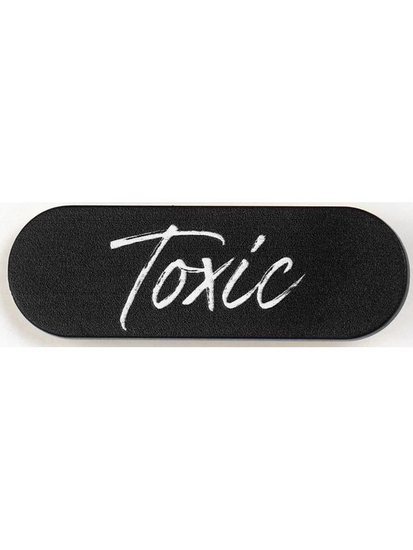 Заколка для волос Toxic, 4.5 х 1.5 см