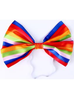 Карнавальный бант на резинке, горизонтальные полоски