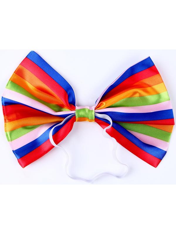 Карнавальный бант на резинке, горизонтальные полоски